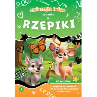 RZEPIKI ZWIERZĘTA LEŚNE, Edukacyjne, Książeczki