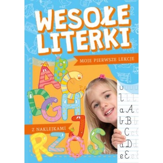 WESOŁE LITERKI A4., Edukacyjne, Książeczki