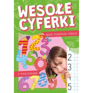 WESOŁE CYFERKI A4., Edukacyjne, Książeczki
