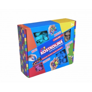 KOSTKOLINA BLUE 4 KOL., Kreatywne, Zabawki