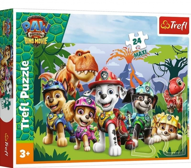 Puzzle - "24 Maxi" - Prehistoryczna przyjaźń, Maxi, Puzzle