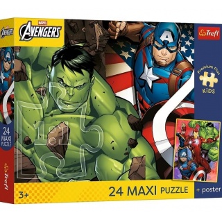 Puzzle - "24 Maxi" - TREFL PREMIUM PLUS KIDS, Maxi, Puzzle