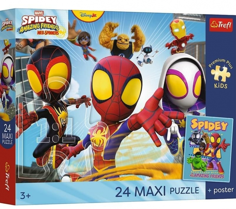 Puzzle - "24 Maxi" - TREFL PREMIUM PLUS KIDS, Maxi, Puzzle
