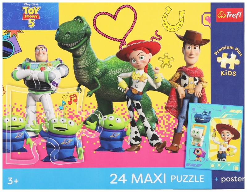 PUZZLE 24 Maxi - TREFL PREMIUM PLUS KIDS - Zaba..., Maxi, Puzzle