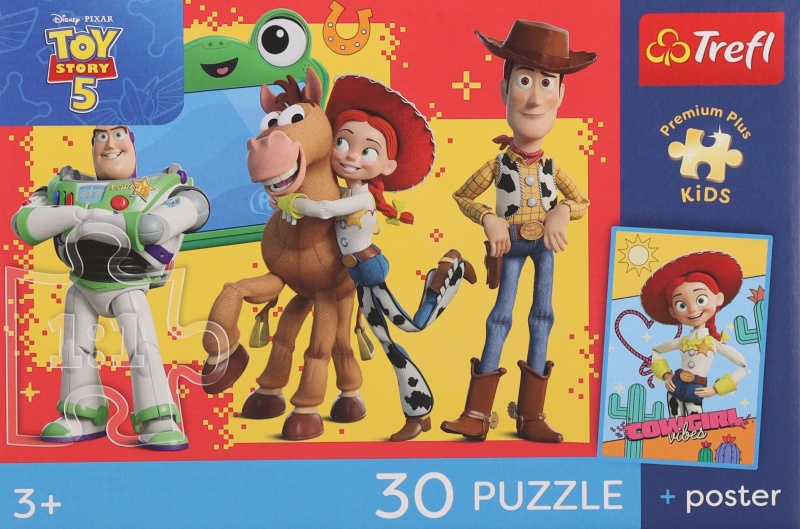 PUZZLE "30" - Trefl Premium Plus Kids - Przy..., 30 element&oacute;w, Puzzle