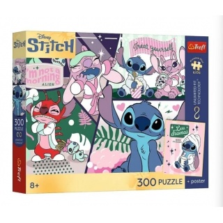 Puzzle - "300 UFT PREMIUM PLUS KIDS kosmiczny duet, 300 element&oacute;w, Puzzle