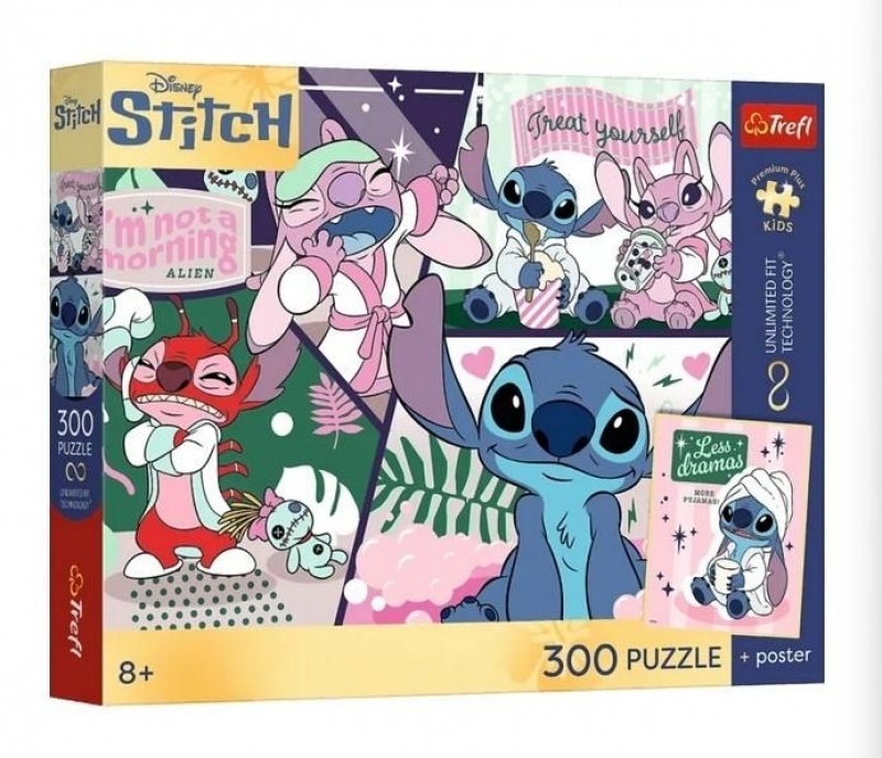 Puzzle - "300 UFT PREMIUM PLUS KIDS kosmiczny duet, 300 element&oacute;w, Puzzle