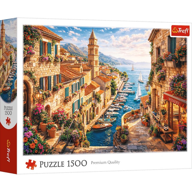 Puzzle 1500 - Bałkańskie wakacje, 1500 element&oacute;w, Puzzle