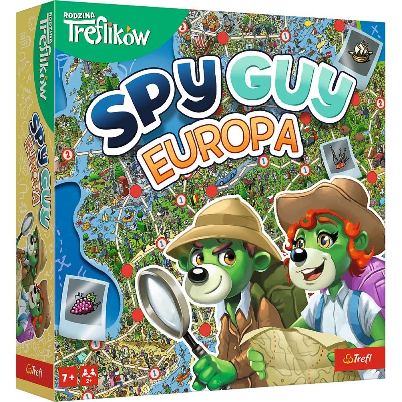 GRA - SPY GUY Europa", Domino i memos, Gry
