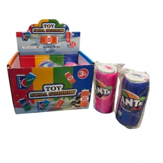 Gniotek Puszka nap&oacute;j, Gluty, gniotki, Zabawki