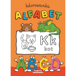 Kolorowanka Alfabet, Kolorowanki, Książeczki