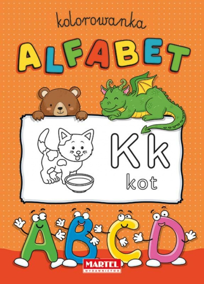 Kolorowanka Alfabet, Kolorowanki, Książeczki
