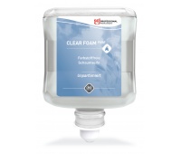 Foam soap DEB Clear Foam Pure, dispenser refill, 1l, fragrance-free