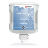 Mydło w pianie DEB Clear Foam Pure, wkład do dozownika, 1l, bezzapachowe, Mydła i dozowniki, Artykuły higieniczne i dozowniki