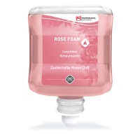 Mydło w pianie DEB Rose Foam, wkład do dozownika, 1l, r&oacute;żane, Mydła i dozowniki, Artykuły higieniczne i dozowniki