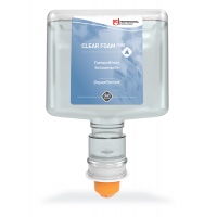 Mydło w pianie DEB Clear Foam Pure, wkład do dozownika bezdotykowego, 1,2l, bezzapachowe, Mydła i dozowniki, Artykuły higieniczne i dozowniki