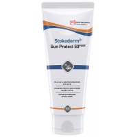 Krem ochronny przeciwsłoneczny DEB Stokoderm Sun Protect 50 Pure, SPF50, tubka, 100ml, Kremy, Artykuły higieniczne i dozowniki