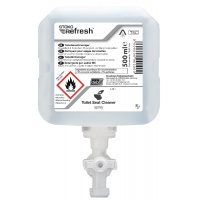 Spray antybakteryjny do desek sedesowych DEB Refresh Toilet Seat Cleaner, wkład do dozownika, 500ml, Dezynfekcja i dozowniki, Artykuły higieniczne i dozowniki