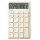 Kalkulator biurowy DONAU TECH, 12-cyfr. wyświetlacz, funkcja pierw., wym. 137x84 mm, beżowy