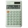 Kalkulator biurowy DONAU TECH, 12-cyfr. wyświetlacz, funkcja pierw., GT, wym. 137x84 mm, zielony