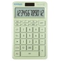 Kalkulator biurowy DONAU TECH, 12-cyfr. wyświetlacz, funkcja pierw., GT, wym. 166x104 mm, zielony, Kalkulatory, Urządzenia i maszyny biurowe