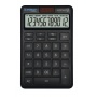 Office calculator DONAU TECH, 12-digit display, square root function, GT, dim. 166x104 mm, black