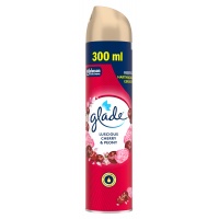 Odświeżacz powietrza GLADE Wiśnia & Peonia, spray, 300ml, Środki czyszczące, Artykuły higieniczne i dozowniki