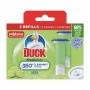 Krążki żelowe do toalet DUCK Fresh Discs Lime, wkład uzupełniający, 12szt., Środki czyszczące, Artykuły higieniczne i dozowniki