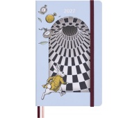Kalendarz dzienny MOLESKINE 2026 Alice, 12M, L, 13x21cm, Kalendarze, Zeszyty i bloki