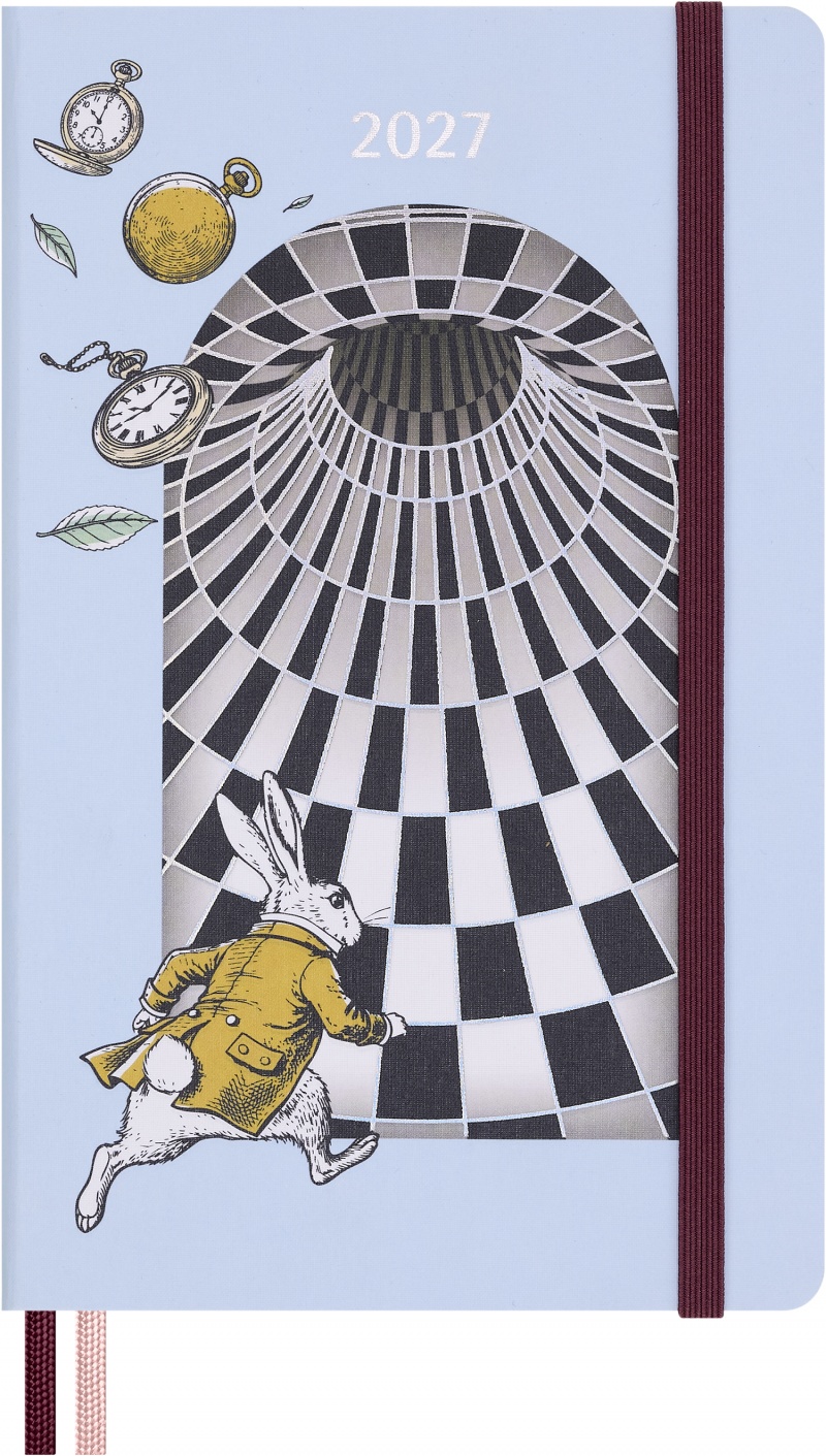 Kalendarz dzienny MOLESKINE 2026 Alice, 12M, L, 13x21cm, Kalendarze, Zeszyty i bloki