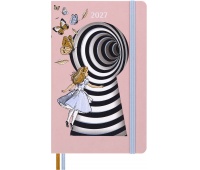 Kalendarz tygodniowy MOLESKINE 2026 Alice, 12M, L, 13x21cm, Kalendarze, Zeszyty i bloki
