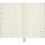 Kalendarz tygodniowy MOLESKINE 2026 Alice, 18M, L, 13x21cm, Kalendarze, Zeszyty i bloki
