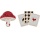Przypinki MOLESKINE 2026 Alice, Mushroom + Cards