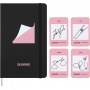 Notes MOLESKINE 2026 Blackpink, L, 13x21cm, w linie, Notatniki, Zeszyty i bloki