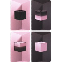 Zestaw MOLESKINE 2026 Blackpink: zeszyt Cahier P, 9x14cm, w linie