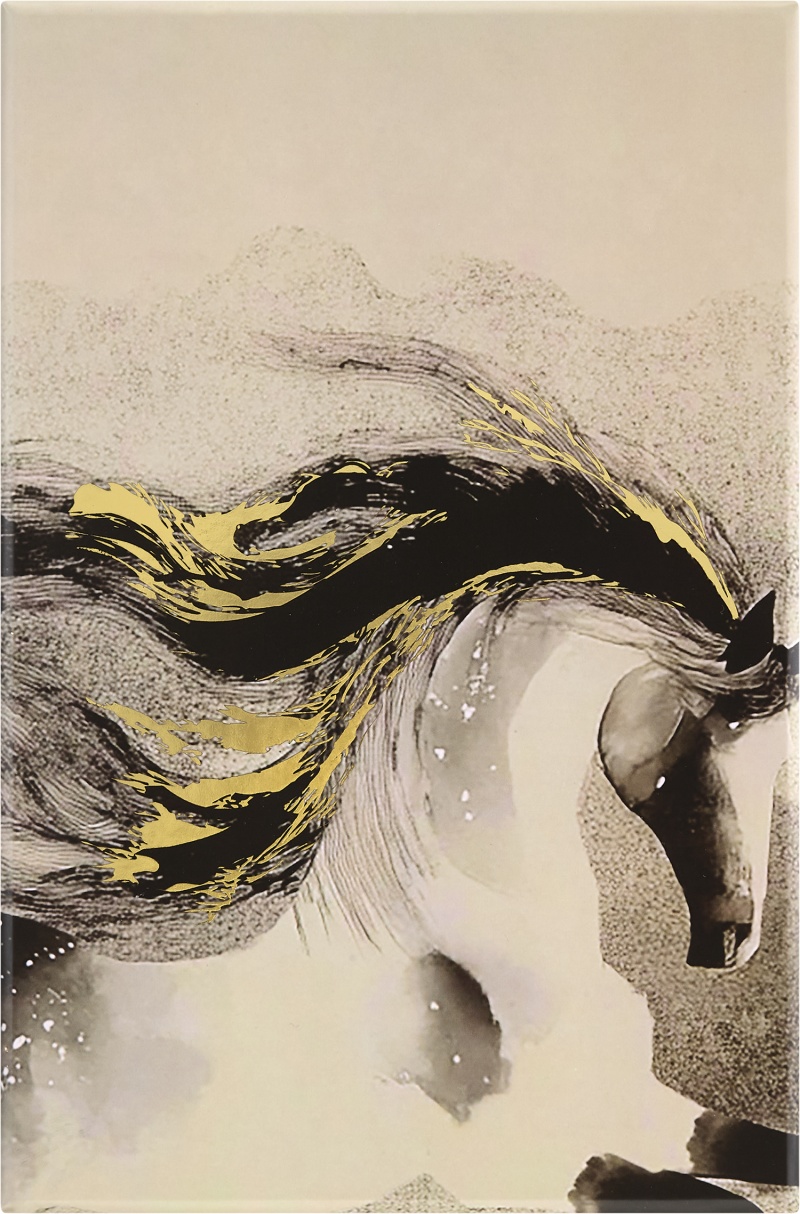 Notes MOLESKINE 2026 Horse, L, w linie, Calligraphy, box, Notatniki, Zeszyty i bloki