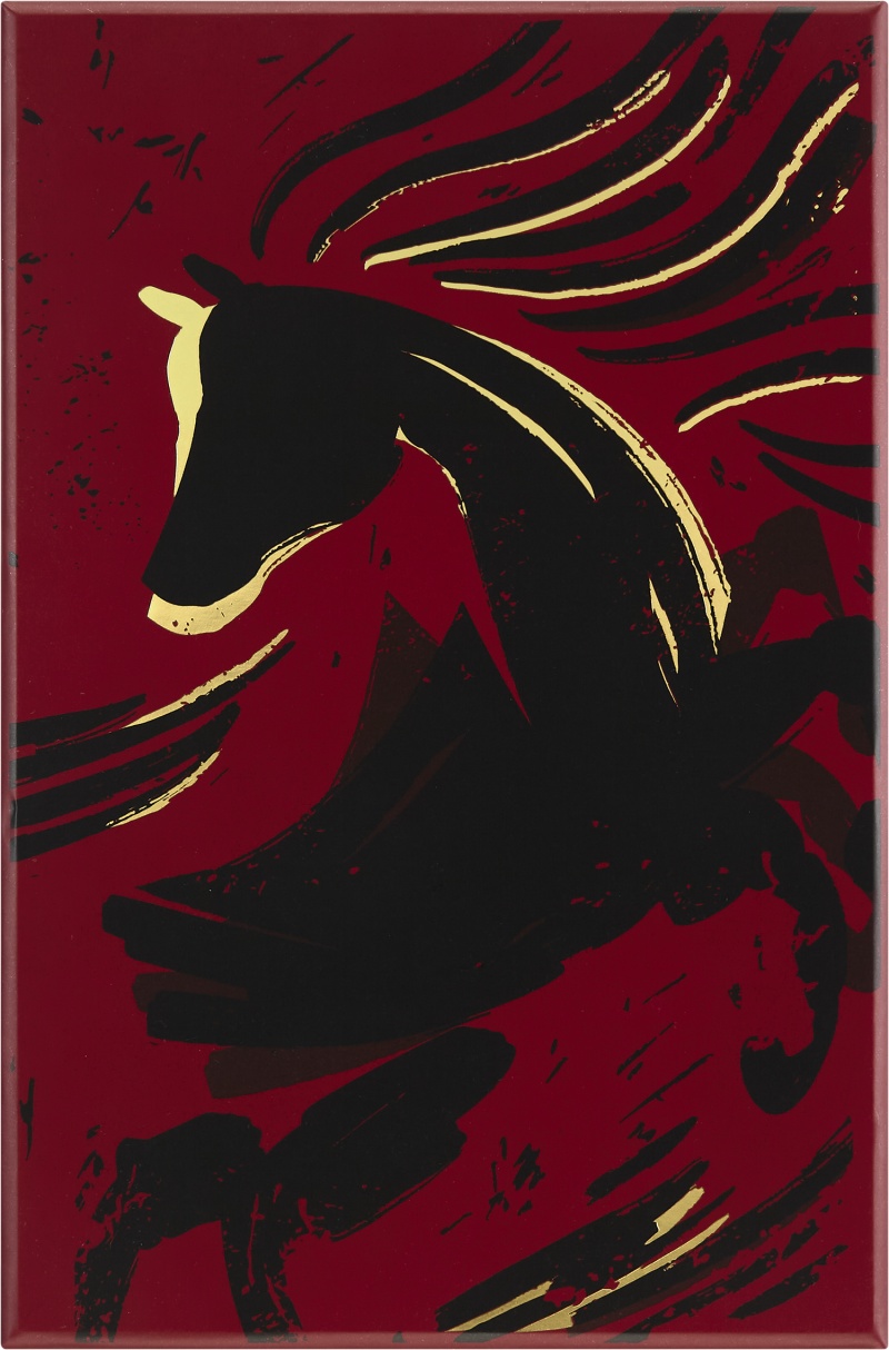 Notes MOLESKINE 2026 Horse, L, w linie, Woodcut, box, Notatniki, Zeszyty i bloki