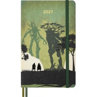 Kalendarz dzienny MOLESKINE 2026 Lord of the Rings, 12M, L, 13x21cm, Kalendarze, Zeszyty i bloki