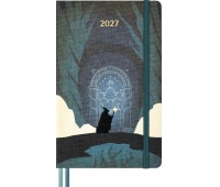 Kalendarz tygodniowy MOLESKINE 2026 Lord of the Rings, 12M, L, 13x21cm, Kalendarze, Zeszyty i bloki