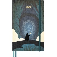 Kalendarz tygodniowy MOLESKINE 2026 Lord of the Rings, 12M, L, 13x21cm, Kalendarze, Zeszyty i bloki