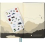 Kalendarz tygodniowy MOLESKINE 2026 Lord of the Rings, 12M, L, 13x21cm, Kalendarze, Zeszyty i bloki