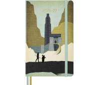 Kalendarz tygodniowy MOLESKINE 2026 Lord of the Rings, 18M, L, 13x21cm, Kalendarze, Zeszyty i bloki