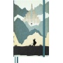Notes MOLESKINE 2026 LOTR Aragorn, L, 13x21cm, w linie, box, Notatniki, Zeszyty i bloki
