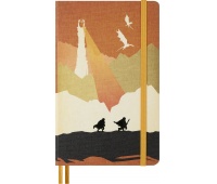 Notebook MOLESKINE 2026 LOTR Frodo Sam, L, 13x21cm, plain