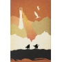 Notes MOLESKINE 2026 LOTR Frodo Sam, L, 13x21cm, w linie, box, Notatniki, Zeszyty i bloki
