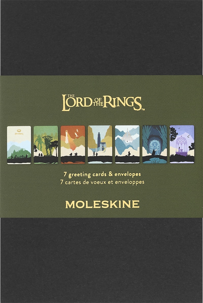 Zestaw poczt&oacute;wek MOLESKINE 2026 LOTR, Produkty kreatywne, Artykuły szkolne