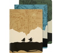 Zestaw 3 zeszyt&oacute;w MOLESKINE Cahier 2026 LOTR, XL, 19x25cm, Zeszyty, Artykuły szkolne