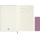 Notes MOLESKINE 2026, L, 13x21cm, gładki, twarda oprawa, majestic pink