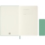Notes MOLESKINE 2026, L, 13x21cm, gładki, twarda oprawa, Sage Green, Notatniki, Zeszyty i bloki