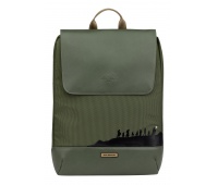 Backpack MOLESKINE 2026 LOTR Metro Slim, Moss Green